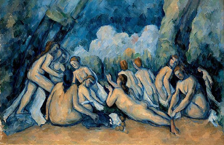 Paul Cezanne The Bathers oil painting image